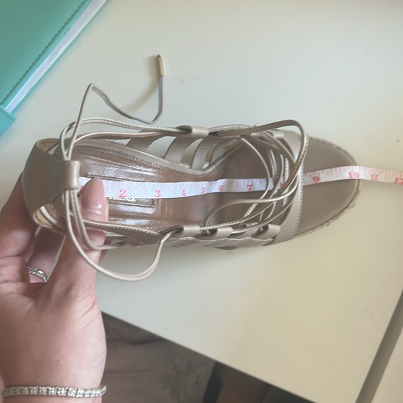 Taupe Aquazzura Amazon wedges - Picture 9 of 9